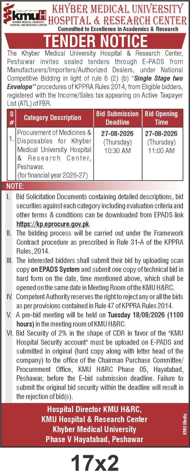 Tender Document