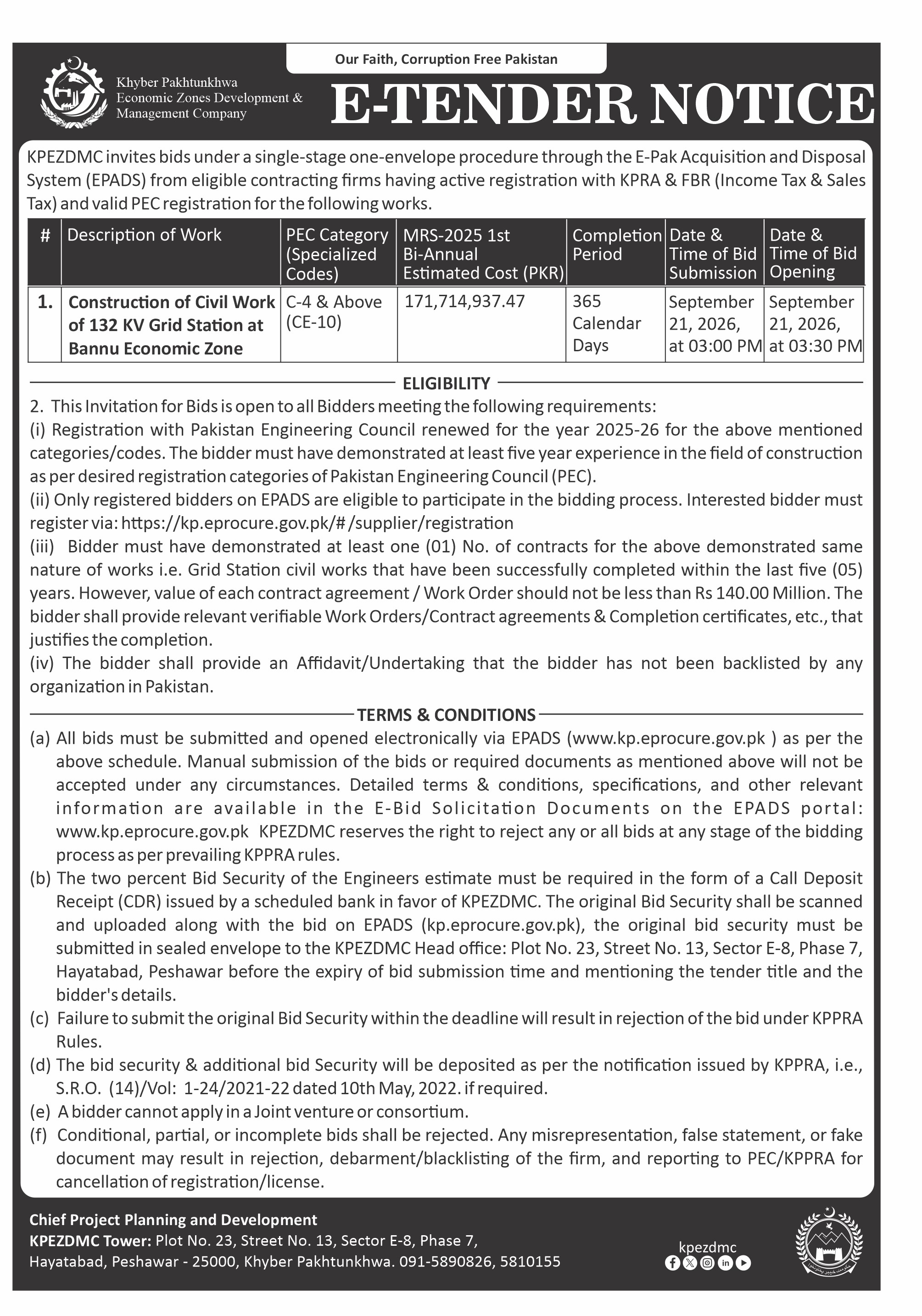 Tender Document