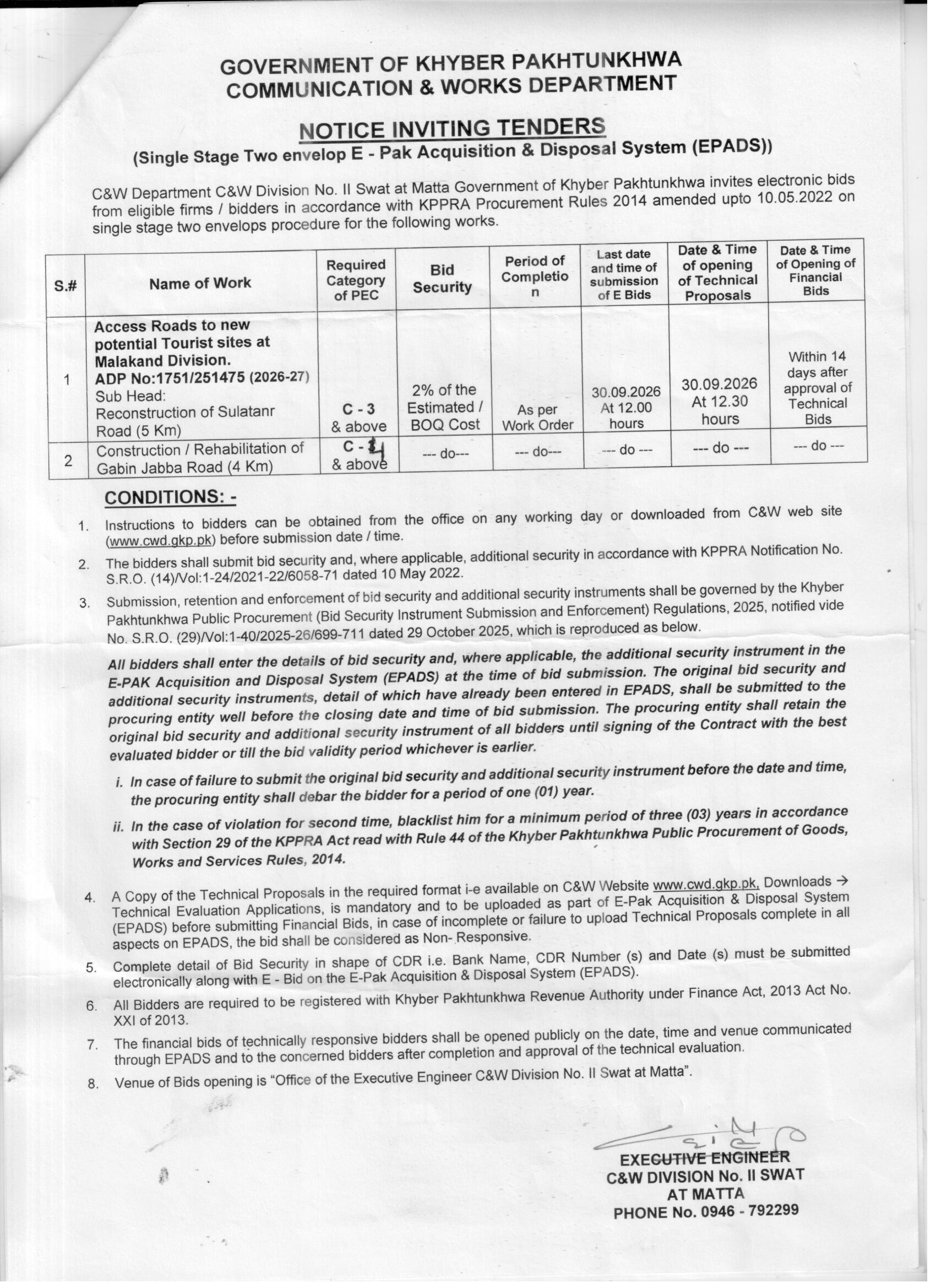 Tender Document