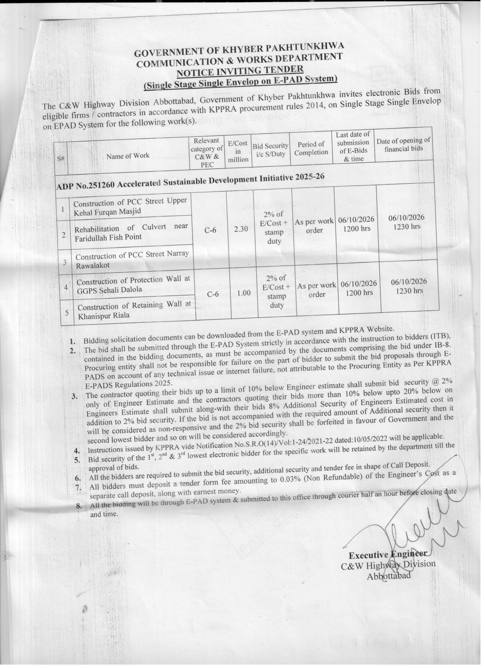 Tender Document