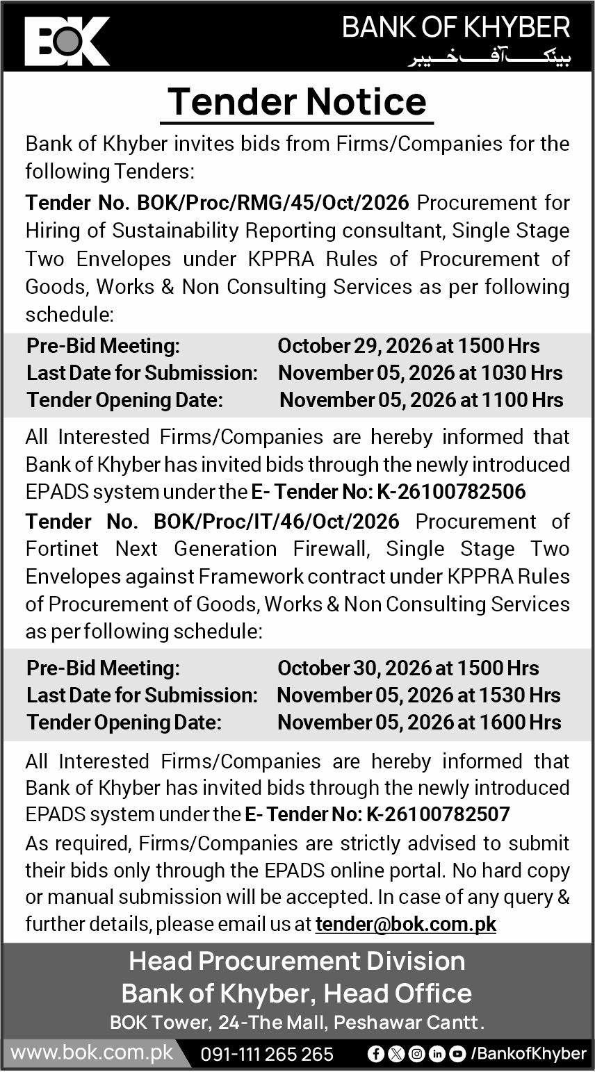 Tender Document