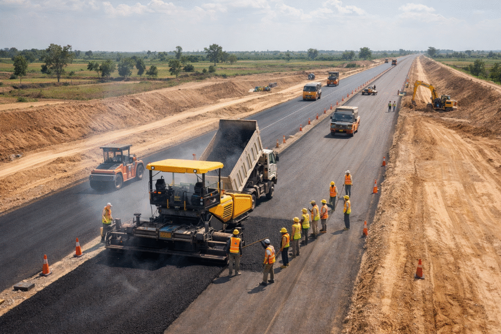 NHA road construction contract Pakistan 2026